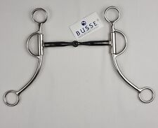 Busse Snaffle Bit with Shanks - Sweet Iron mit Kupfereinlage