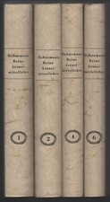 Hahnemann: Reine Arzneimittellehre (4 Bände von 6)   1825 f./1979