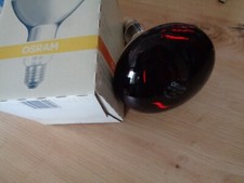 OSRAM SICCATHERM RED 250W 230V E27 R125 Infrarotlampe Wärmelampe NEU