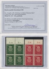 BUND 1950 NR. 121 + 122 ** OR