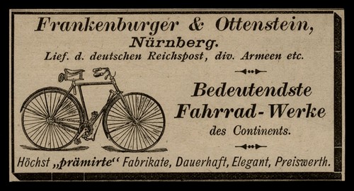 Alte werbung reklame 1890 - alte,
