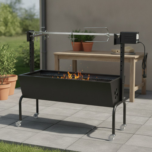 Spanferkelgrill lammgrill - spanferkelgrill,