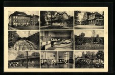 AK Bad Sassendorf, die Kinderheilanstalt Sassendorf, Spielwiese, Turnhalle, Sch 