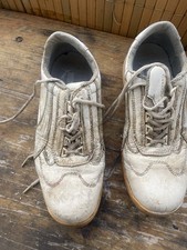 Metzger Schlachter Fleischer Halbschuhe weiß Stahlkappe Gr 42