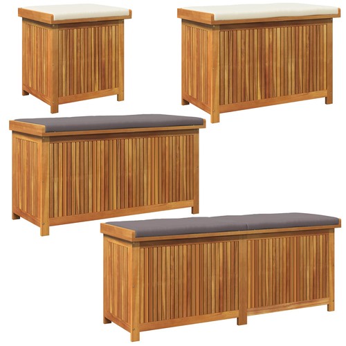 Outdoor kissenbox massivholz - outdoor,