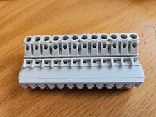 Federleiste 12 polig (Stecker-Buchse) 