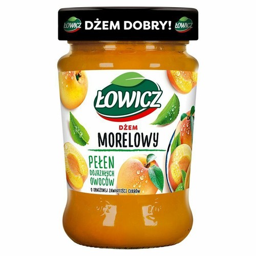 Lowicz aprikosen marmelade - 8x,