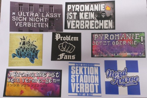 Aufkleber ultras gelsenkirchen - aufkleber,