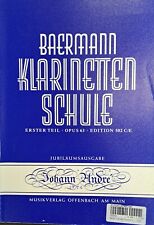 Klarinetten Schule-1. Teil-Opus 63-Jubiläumsausgabe-502 C/E-C. Baermann-Nr. 8916