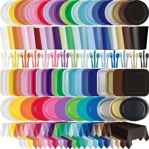 Buntes partygeschirr - buntes,