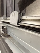 Verbesserung Fliegentür Hymer S600 Gleitschiene Fliegengitter grau