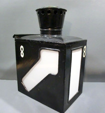 Eisenbahn, Weichenlaterne, Bahnlampe, Signallampe, Lichtsignal, DEKO !!!