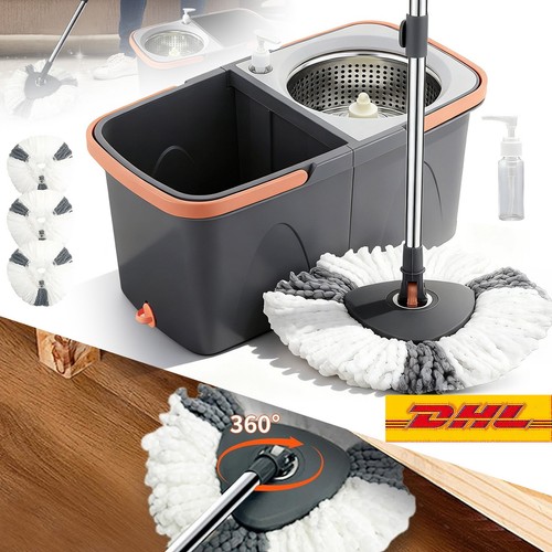 Wischmopp set mit eimer - , mop