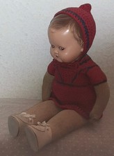 alte Zelluloid Kopf Puppe