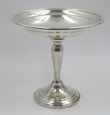 GORHAM 925er Sterling Silber Antik Schale Nr. 1102, beschwert, 15,5 cm hoch