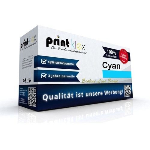 Cyan farb tonerkartusche - cyan, für