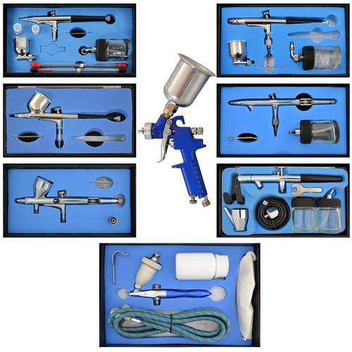 Airbrushpistole set pistole - airbrushpistole,