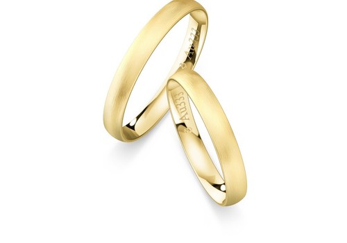 2x333 gold trauringe eheringe - trauringe,