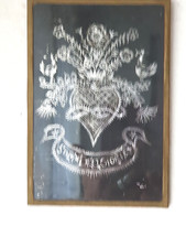 Altes Bild heiliges Herz