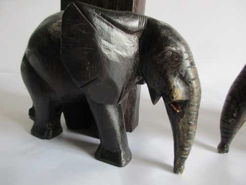 Vintage elefant buchstützen - vintage,