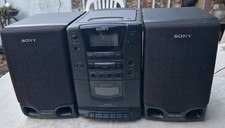 Sony PMC-212 Mini Stereo Anlage Kompaktanlage + 2 Boxen