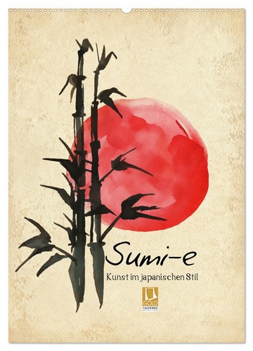 Sumi kunst japanischen - sumi-e, im