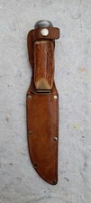Original Vintage PUMA Solingen Jagdmesser Hirschhorngriff, 17 cm