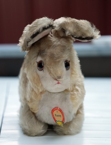 Steiff pummy hase - pummy, kaninchen