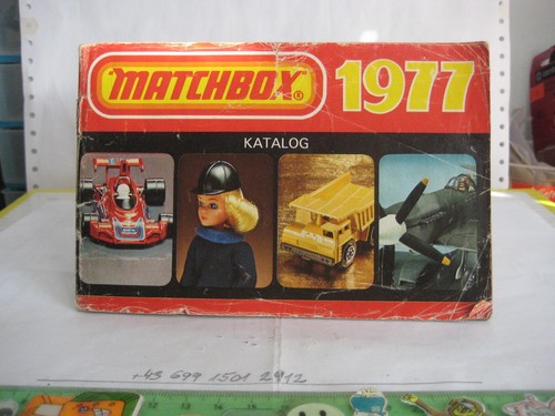 Matchbox katalog 1977 - katalog,
