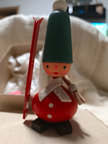 Vero vitrinen figur skifahrer - vero, vitrinen-figur