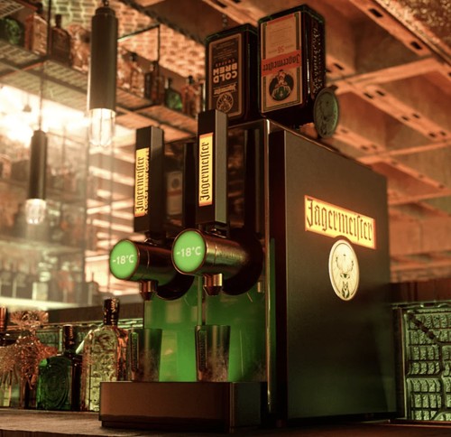 Jägermeister tap maschine - jägermeister,
