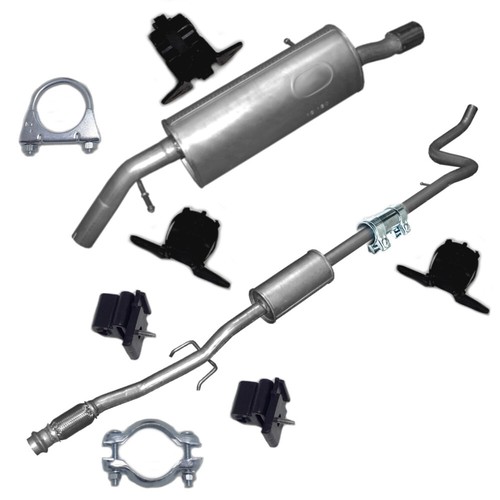 Komplett auspuff mittel - auspuff,