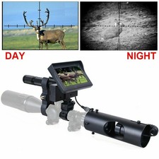 400M Infrarot Jagd 5" Nachtsicht Zielfernrohr Beschreibbar 850nm LED IR Camera