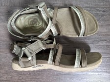 MERRELL Terran 3 Cush Lattice Women olive Damen Sandalen grün - Gr. 40