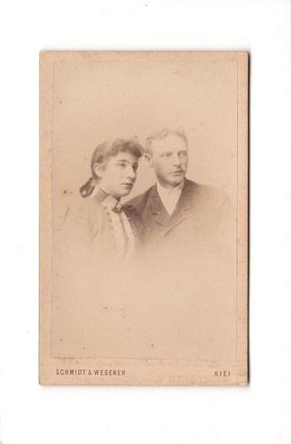 Cdv foto feines paar - foto,