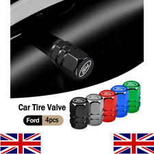 4pcs Car Tire Valve Caps Metal