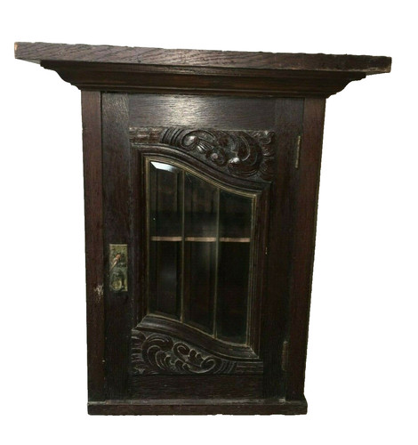 Holzschrank antiker jugendstil - antiker,