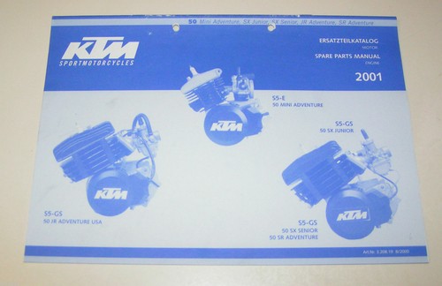 Teilekatalog motor ktm - teilekatalog, mini