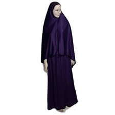 ABAYA- KORAN-Kopftuch - Hijab-Khimar- Gebetskleidung 2-tlg