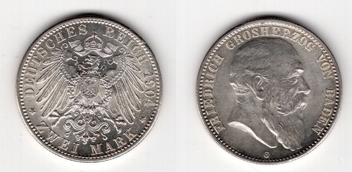 Baden mark 1904 g - mark,