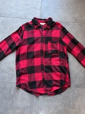 Kariertes Hemd in Rot/Schwarz