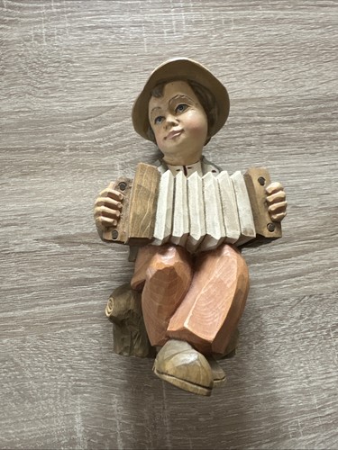 Holzfigur hand geschnitzt - holzfigur,