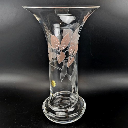 Hutschenreuther glas vase - hutschenreuther,