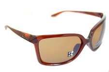 Oakley Wildrye Polarisiert 9230-03 Damen Quadrat Sonnenbrille Rootbeer Wolfram