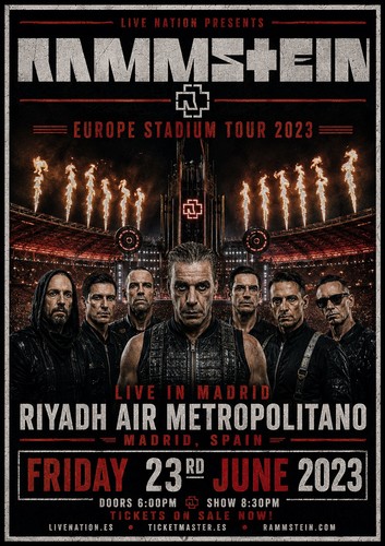 Rammstein 2023 riyadh air - 2023,
