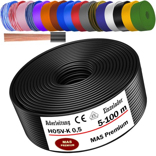100m aderleitung h05v - 5-100m, h05v-k