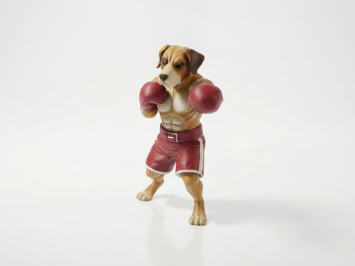 Figur boxer hund deko statue - figur,