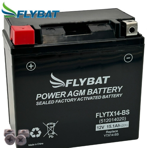 Motorrad batterie flybat - motorrad,