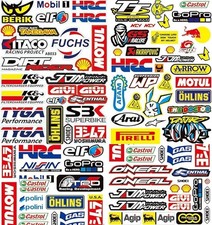 3 Bilder Motorrad Aufkleber