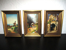 3 Stück alte Bilder -